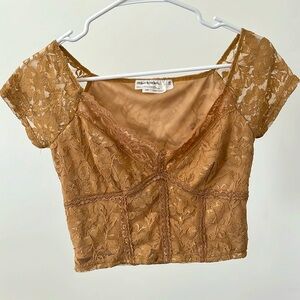 Urban Renewal lace crop top like new